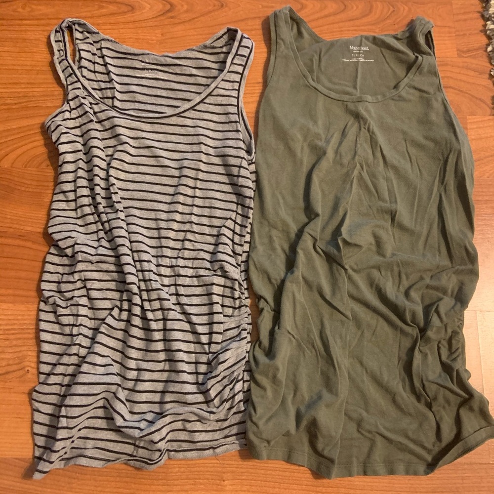 MATERNITY tank tops